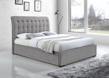 Hamilton Grey Fabric Bed Frame