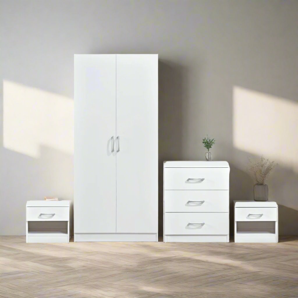 Highbury White 4 Piece Bedroom Set