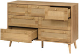 Manila Rattan 7 Drawer Chest