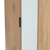 Java Tall Mirrored 2 Door Double Wardrobe
