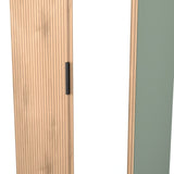 Java Tall Mirrored 2 Door Double Wardrobe