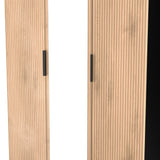 Java Mirrored 3 Door Triple Wardrobe