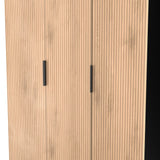 Java Tall 3 Door Triple Wardrobe