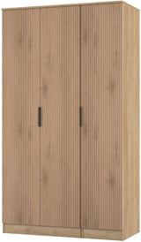 Java Tall 3 Door Triple Wardrobe