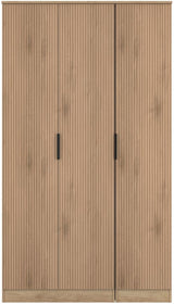 Java Tall 3 Door Triple Wardrobe