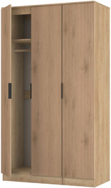 Java Tall 3 Door Triple Wardrobe