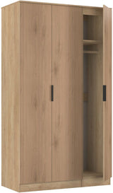Java Tall 3 Door Triple Wardrobe