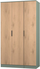 Java Tall 3 Door Triple Wardrobe