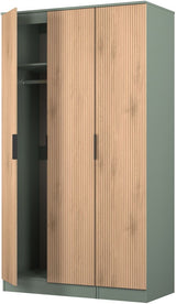 Java Tall 3 Door Triple Wardrobe