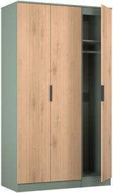 Java Tall 3 Door Triple Wardrobe