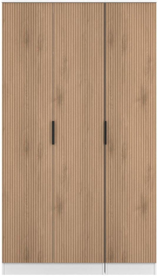 Java Tall 3 Door Triple Wardrobe