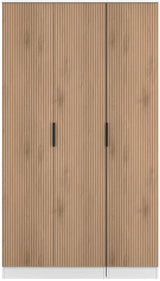 Java Tall 3 Door Triple Wardrobe