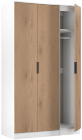 Java Tall 3 Door Triple Wardrobe