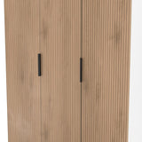 Java Tall 3 Door Triple Wardrobe