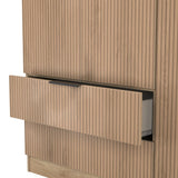 Java Tall 2 Drawer 3 Door Triple Wardrobe