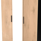 Java Tall Mirrored 3 Door Triple Wardrobe