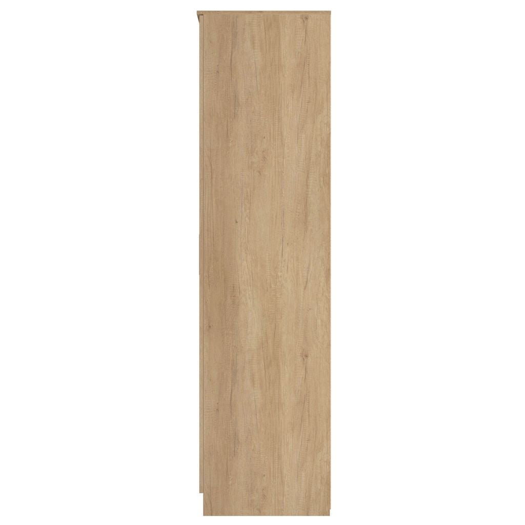 Java Tall Mirrored 3 Door Triple Wardrobe