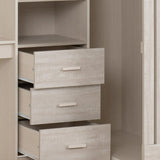 Jupiter High Sleeper Kids Bed Frame with Desk & Storage