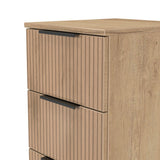 Java 5 Drawer Bedside Table