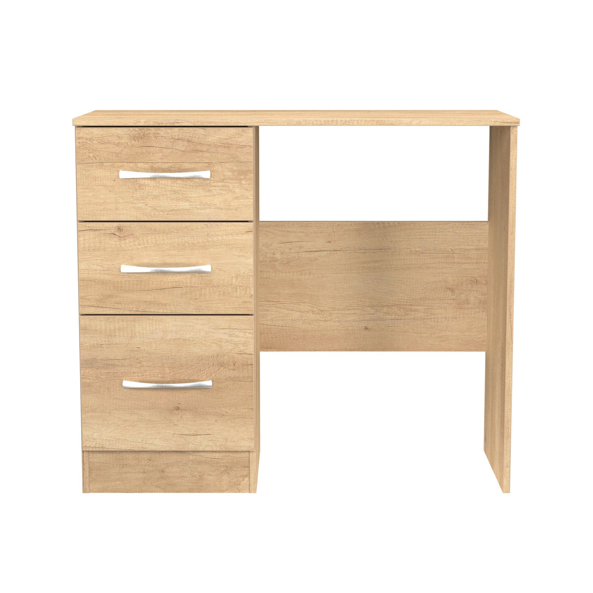 Avon 3 Drawer Single Pedestal Vanity