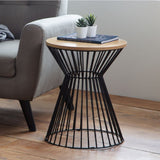 Jersey Round Wire Lamp Table