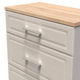 Kent 3 Drawer Deep Chest with Oak Top