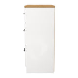 Kent 2 Door Mirrored Double Wardrobe, 3 Drawer Bedsides & 3 Drawer Deep Chest of Drawers