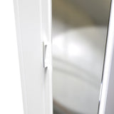 Kent 2 Door Mirrored Double Wardrobe, 3 Drawer Bedsides & 3 Drawer Deep Chest of Drawers