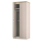 Kent 2 Door Double Wardrobe, 3 Drawer Bedside & 3 Drawer Deep Chest of Drawers