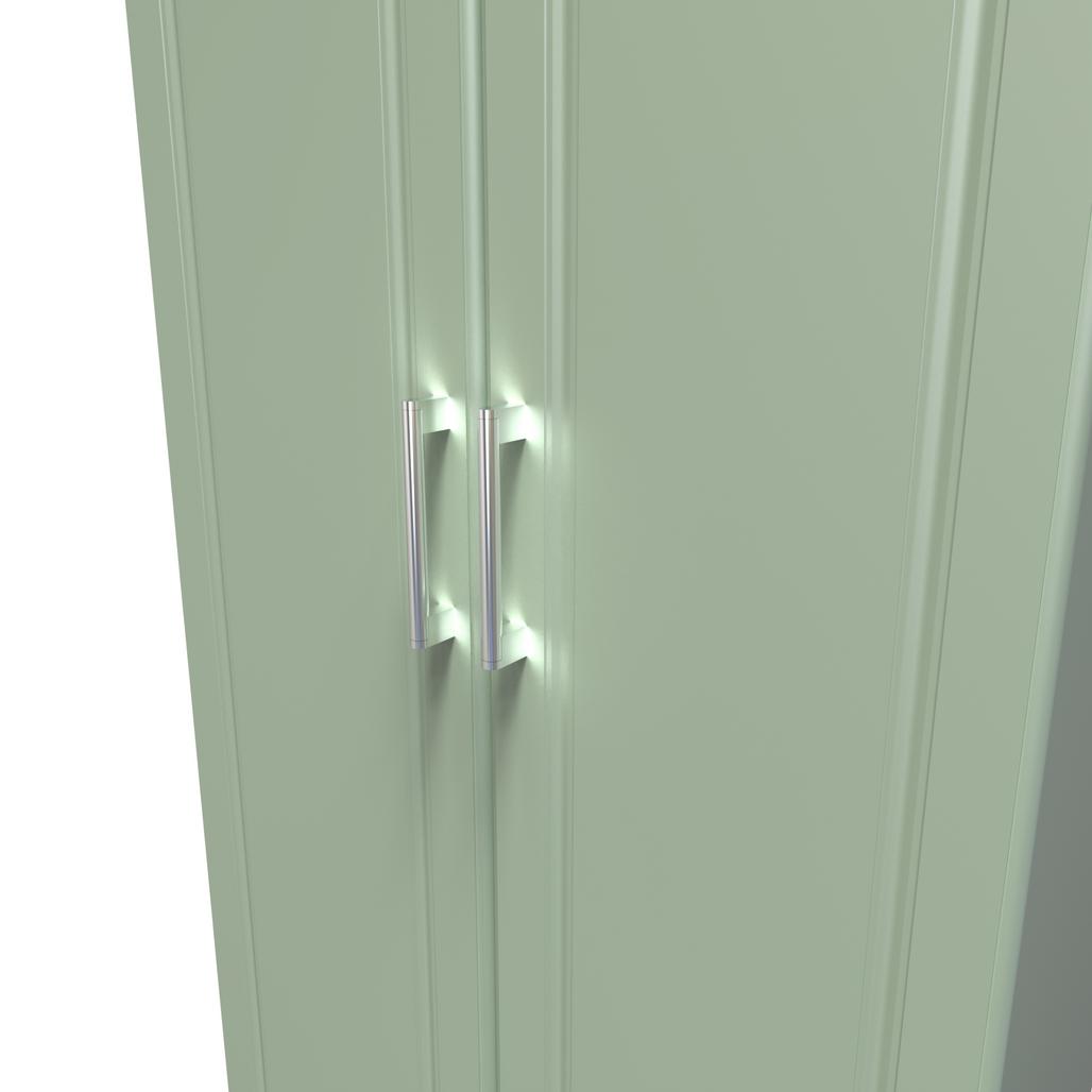 Kent 2 Door Double Wardrobe, 3 Drawer Bedside & 3 Drawer Deep Chest of Drawers