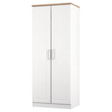 Kent 2 Door Double Wardrobe, 3 Drawer Bedside & 3 Drawer Deep Chest of Drawers