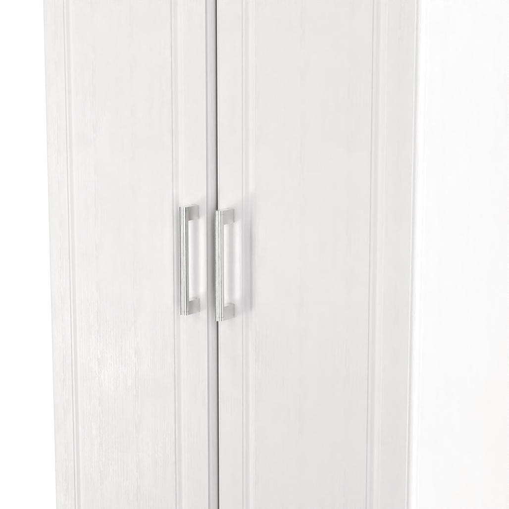 Kent 2 Door Double Wardrobe, 3 Drawer Bedside & 3 Drawer Deep Chest of Drawers