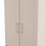 Kent 2 Drawer 2 Door Double Wardrobe, 3 Drawer Bedside & 3 Drawer Deep Chest of Drawers