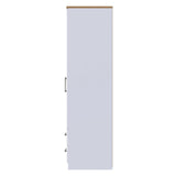 Kent 2 Drawer 2 Door Double Wardrobe, 3 Drawer Bedside & 3 Drawer Deep Chest of Drawers
