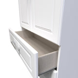 Kent 2 Drawer 2 Door Double Wardrobe with Oak Top