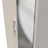 Kent 2 Door Mirrored Double Wardrobe, 3 Drawer Bedsides & 3 Drawer Deep Chest of Drawers