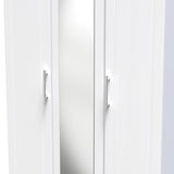 Kent Mirrored 3 Door Triple Wardrobe