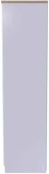 Kent Tall 3 Door Triple Wardrobe with Oak Top