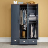 Kendal 3 Door 3 Drawer Triple Wardrobe