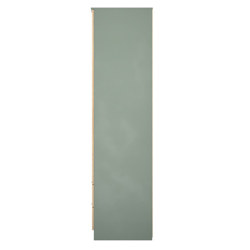 Java Tall 2 Drawer 2 Door Double Wardrobe