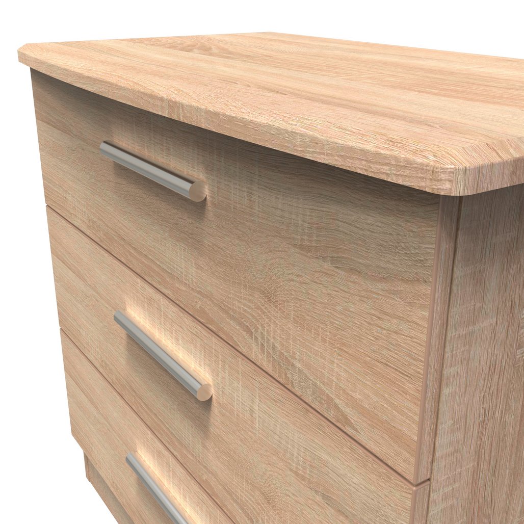 Knightsbridge 3 Drawer Chest