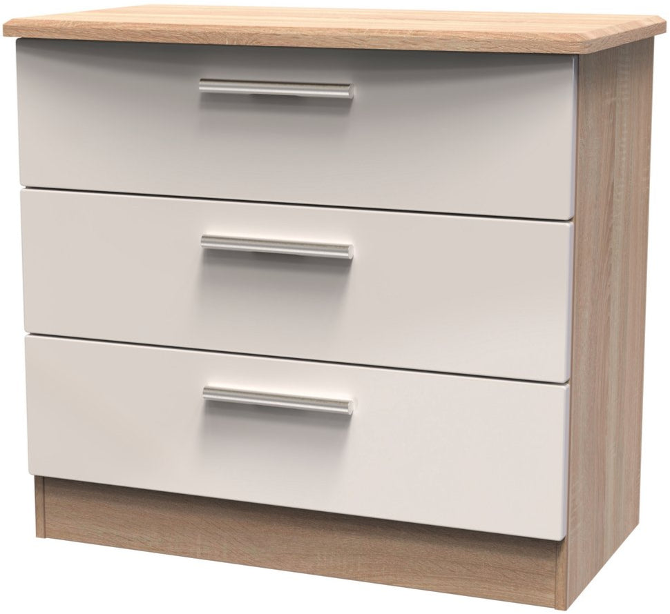 Knightsbridge 3 Drawer Chest