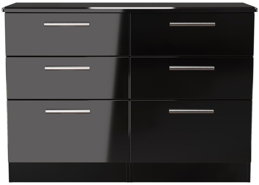 Knightsbridge 6 Drawer Midi Chest