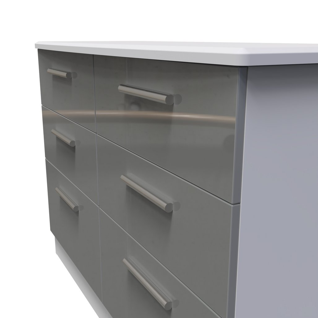 Knightsbridge 6 Drawer Midi Chest