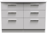 Knightsbridge 6 Drawer Midi Chest