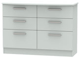 Knightsbridge 6 Drawer Midi Chest