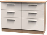 Knightsbridge 6 Drawer Midi Chest