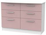 Knightsbridge 6 Drawer Midi Chest