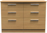 Knightsbridge 6 Drawer Midi Chest