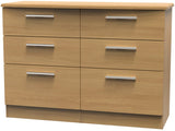 Knightsbridge 6 Drawer Midi Chest